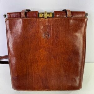 Vintage GIUDI Leather Purse. Made in Italy.